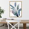 Indigo Sprig II (Leaves) by Isabelle Z Canvas Wall Art Print Framed